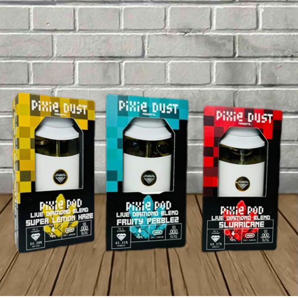 Pixie Dust Pixie Pod THCa Live Diamond Blend Disposable 4ml Best Price
