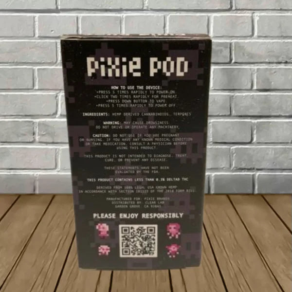 Pixie Dust Pixie Pod THCa + THCP Black Diamond Edition 4ml Best Price
