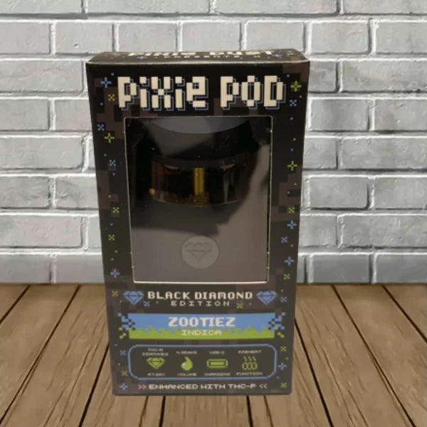Pixie Dust Pixie Pod THCa + THCP Black Diamond Edition 4ml Best Price