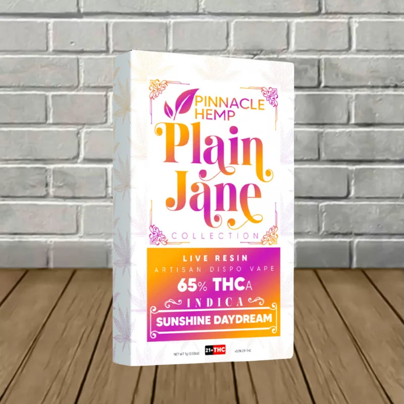 Pinnacle Hemp Plain Jane Live Resin THCa Disposable 1g Best Price