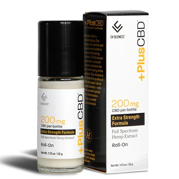 PlusCBD CBD Full Spectrum Hemp Extract Roll-On for Pain Wellness Best Price