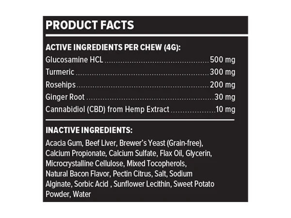 PlusCBD Pet Hip and Joint CBD Chews Best Price