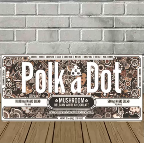 Polk A Dot X Urb Amanita Muscaria Chocolate Bar 10000mg Best Price