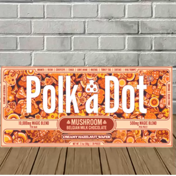 Polk A Dot X Urb Amanita Muscaria Chocolate Bar 10000mg Best Price