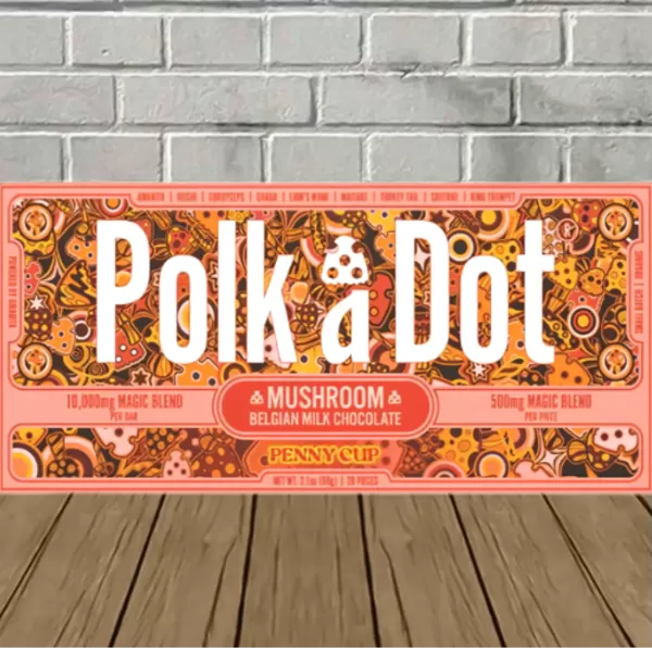 Polk A Dot X Urb Amanita Muscaria Chocolate Bar 10000mg Best Price