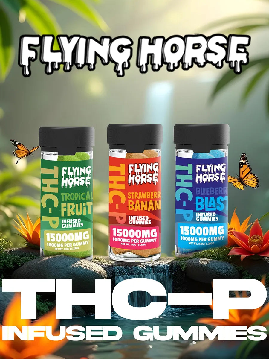 Candy Cloud Flying Horse THCP Infused Gummies 15000MG 15ct