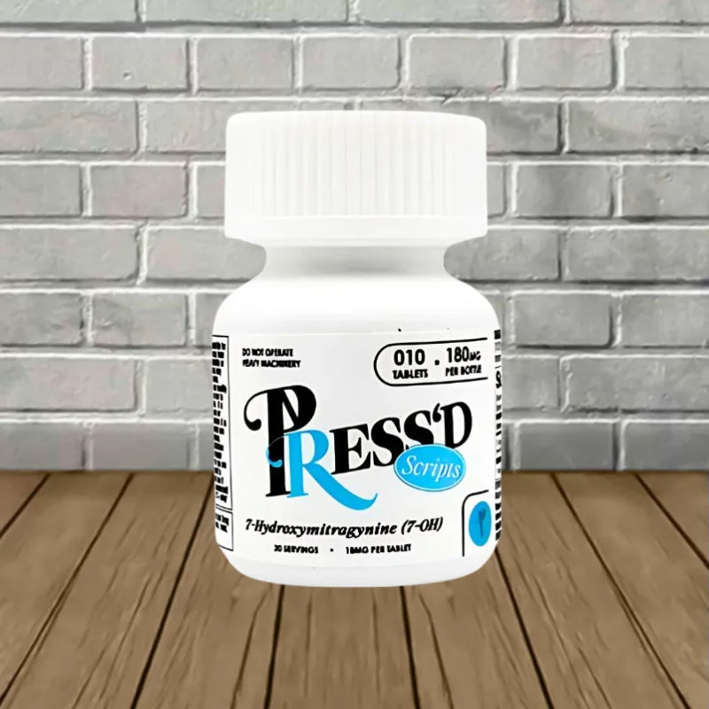 Press’d 7-Hydroxymitragynine Tablets 10ct Bottle