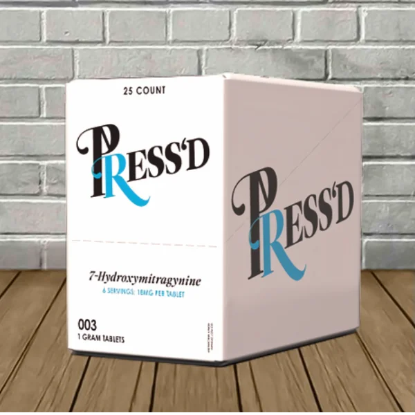 Press’d 7-Hydroxymitragynine Tablets 3ct Best Price