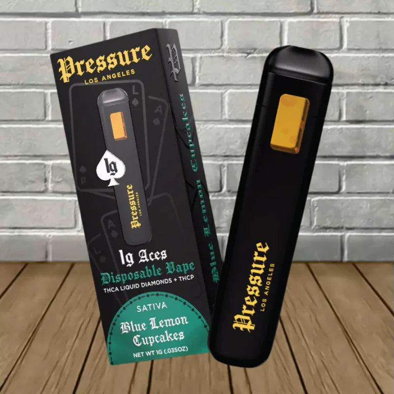 Pressure LA Aces THCa Liquid Diamonds + THCp Disposable 1g