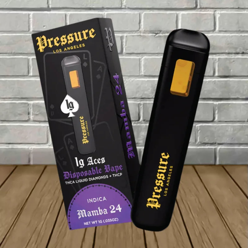Pressure LA Aces THCa Liquid Diamonds + THCp Disposable 1g