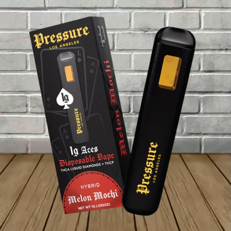 Pressure LA Aces THCa Liquid Diamonds + THCp Disposable 1g