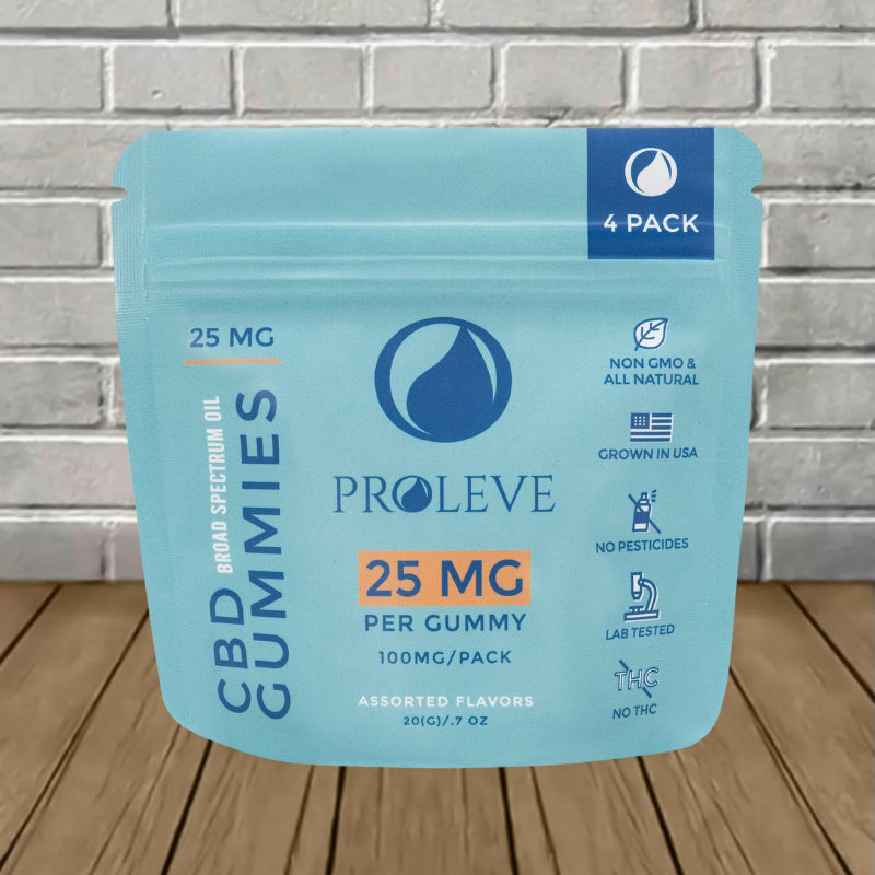 Proleve Broad Spectrum CBD Gummies
