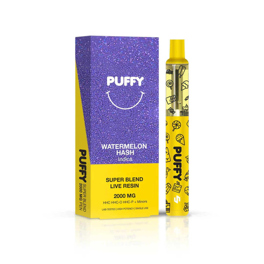 Puffy Super Blend HHC Live Resin Disposable - 2g Best Price