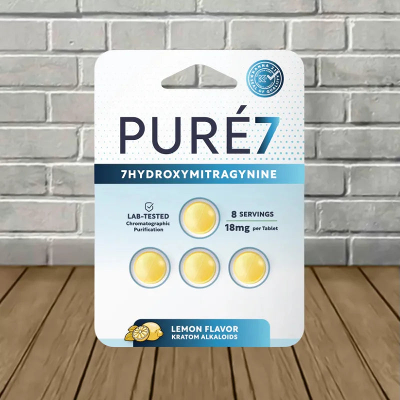 Pure7 7-Hydroxymitragynine Extract Tablets 4ct
