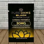 Pure Ohms Black 7-Hydroxymitragynine Extract Tablets 30mg Full Case Best Price