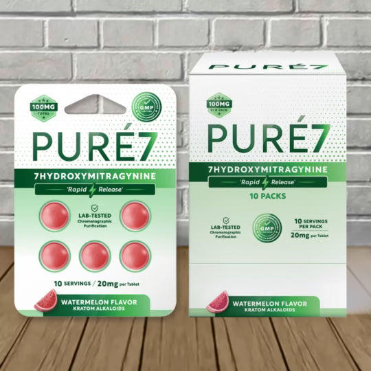 Pure7 7-OH Rapid Release Extra Strength Chewable Tablets 20mg