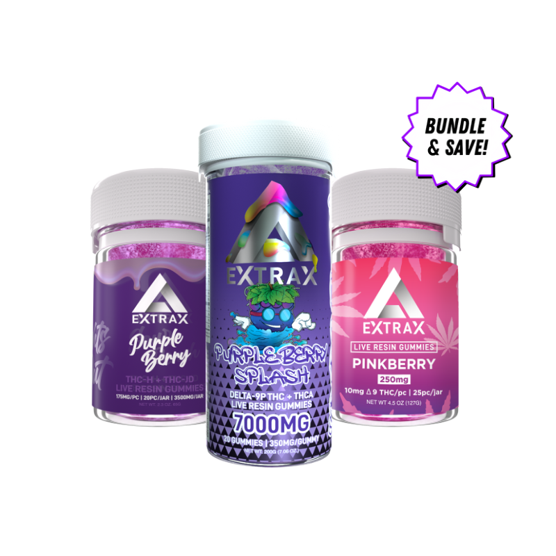 Delta Extrax Gummy Lovers Bundle Best Sales Price - Gummies
