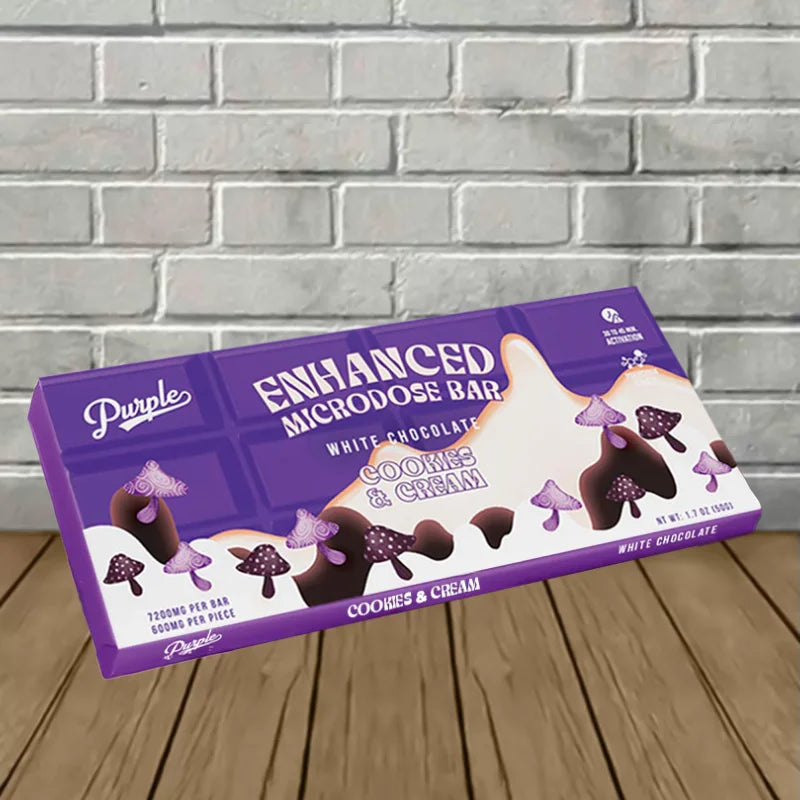Purple Enhanced Microdose Chocolate Bar 7200mg