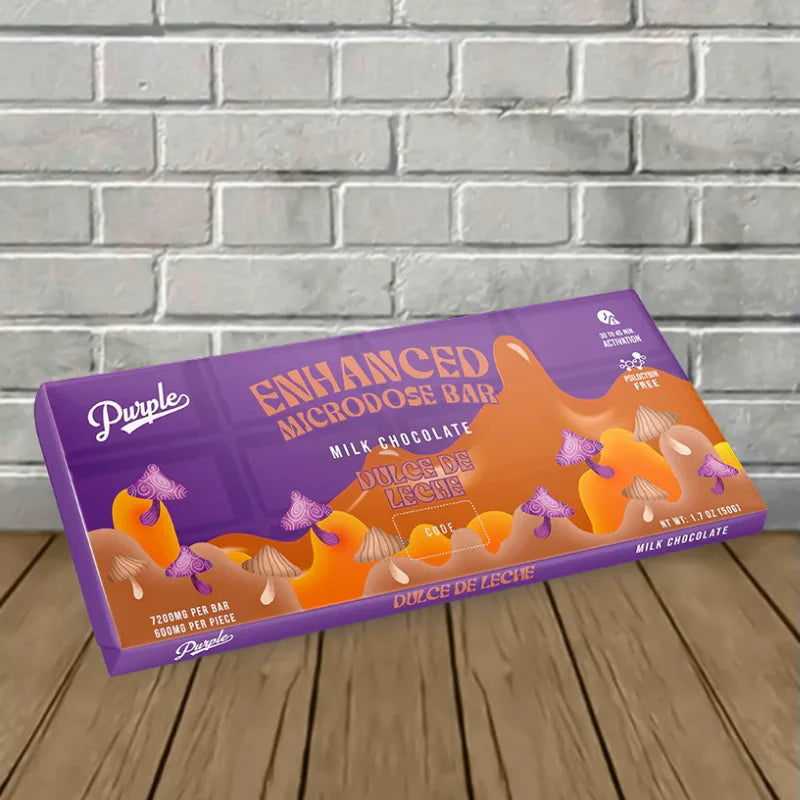 Purple Enhanced Microdose Chocolate Bar 7200mg
