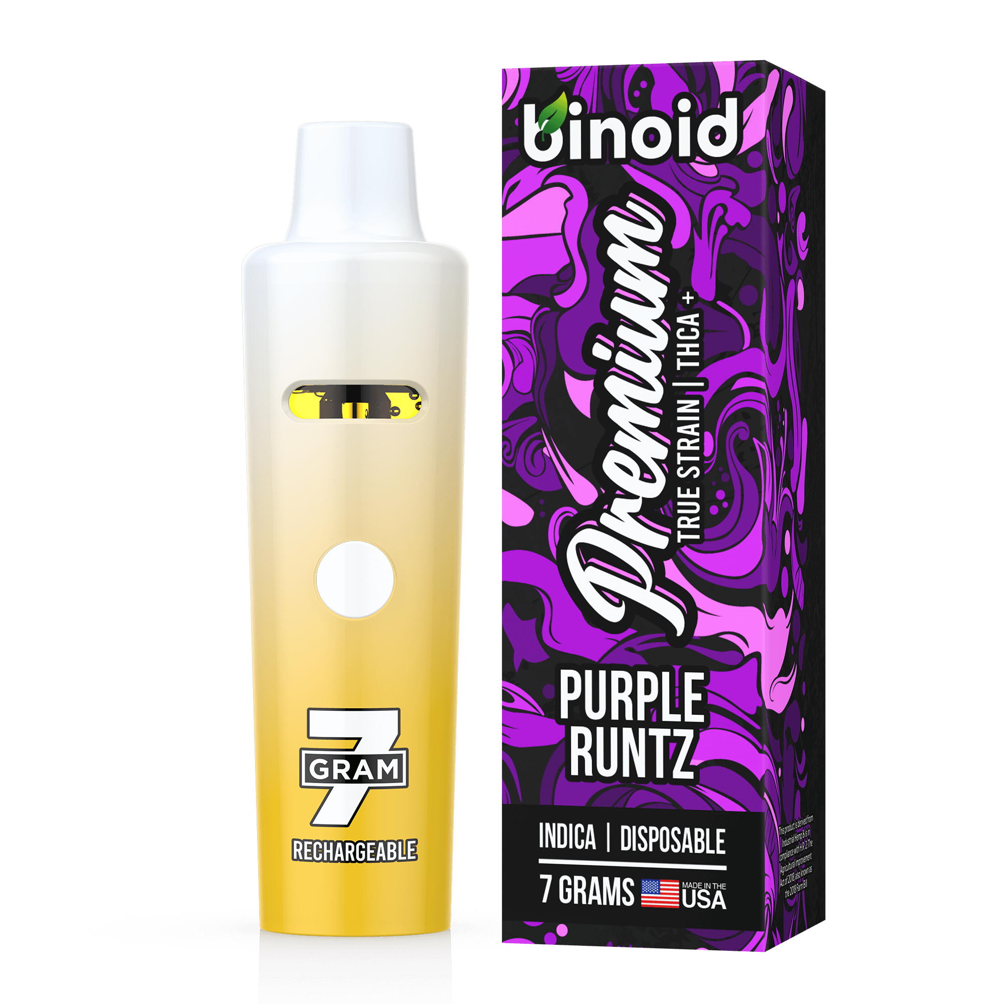 Binoid True Strain 7 Gram Disposable Vape Best Price