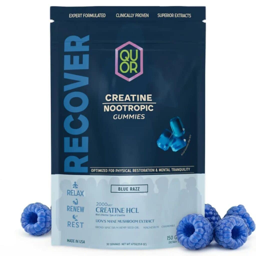 QUOR Recovery Creatine Gummies 150pc