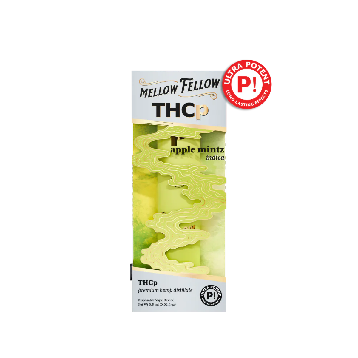 Mellow Fellow THCp 0.5g Disposable Vape - Apple Mintz (Indica) Best Price