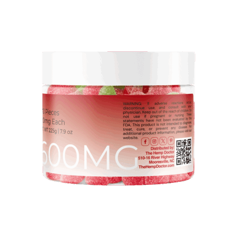 The Hemp Doctor REVIVE | 20mg CBD Cherry Sours