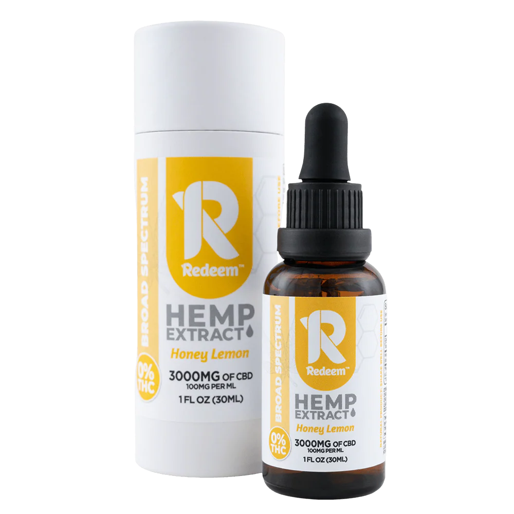 Broad-Spectrum CBD Tincture – 3000mg (THC Free)