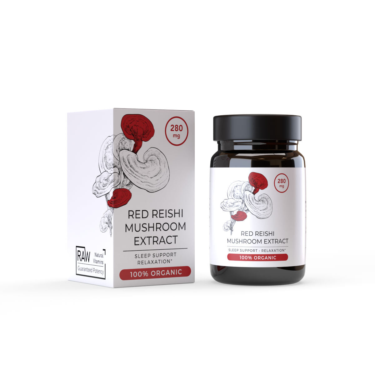 Endoca Red Reishi Mushroom Extract Best Sales Price - CBD