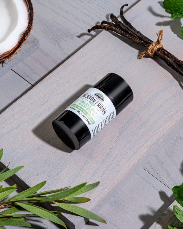 Mission Farms Relieve CBD Balm Stick