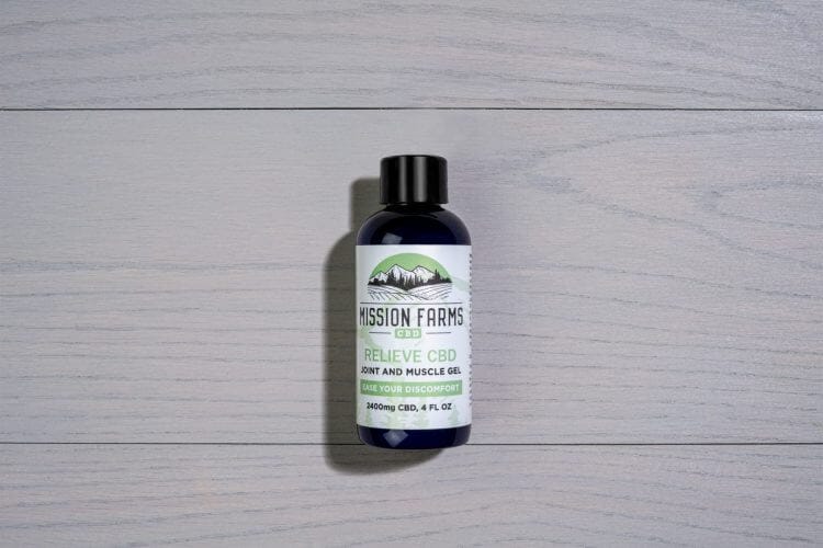 Mission Farms Relieve CBD Joint and Muscle Gel