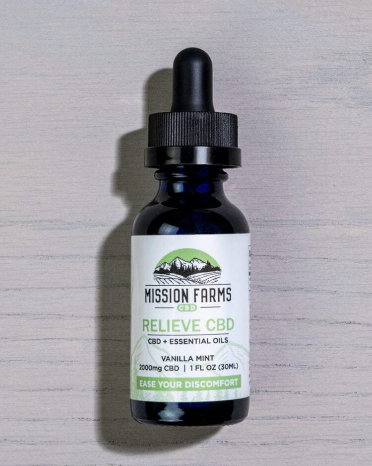Mission Farms Full Spectrum Plus Relieve CBD Oil