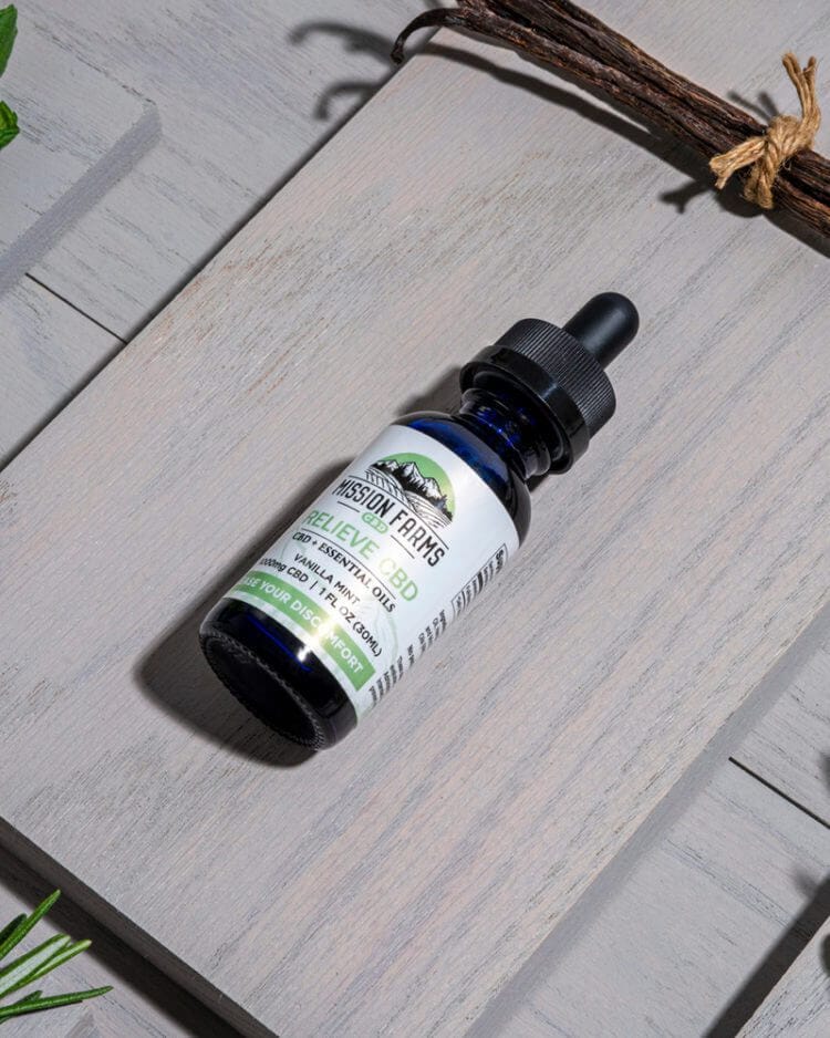 Mission Farms Full Spectrum Plus Relieve CBD Oil