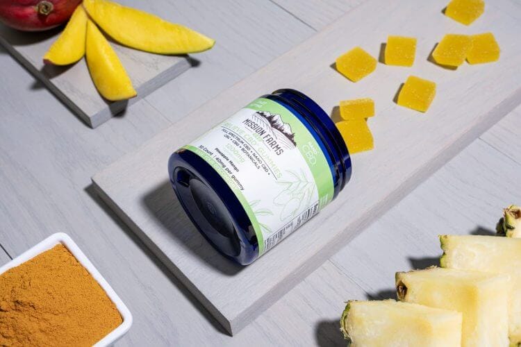 Mission Farms Relieve CBD Gummies with Nano CBD