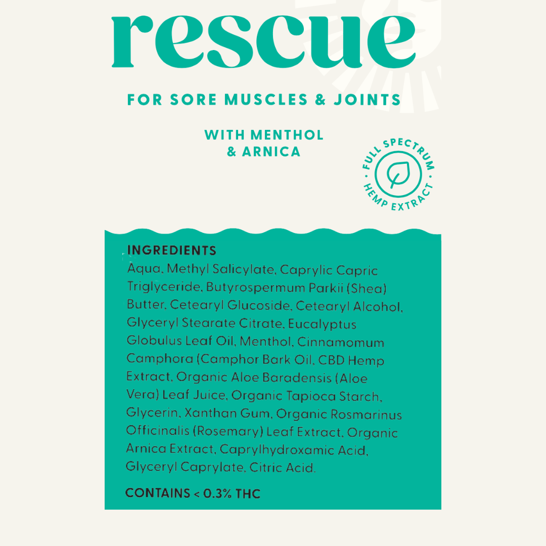 Naternal Rescue Muscle Cream Best Sales Price - Topicals