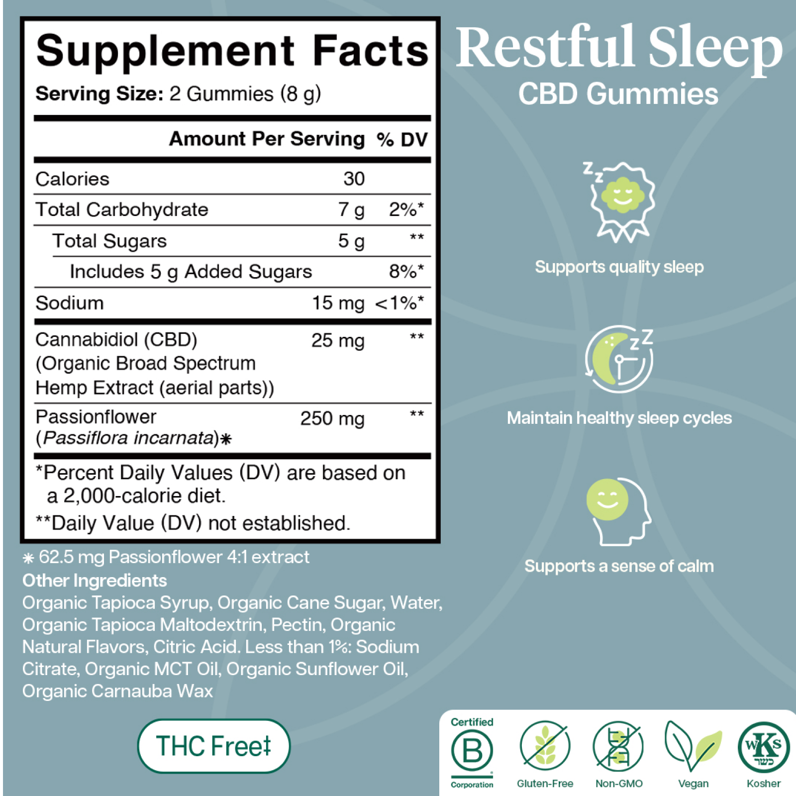 Charlotte's Web Restful Sleep CBD Gummies