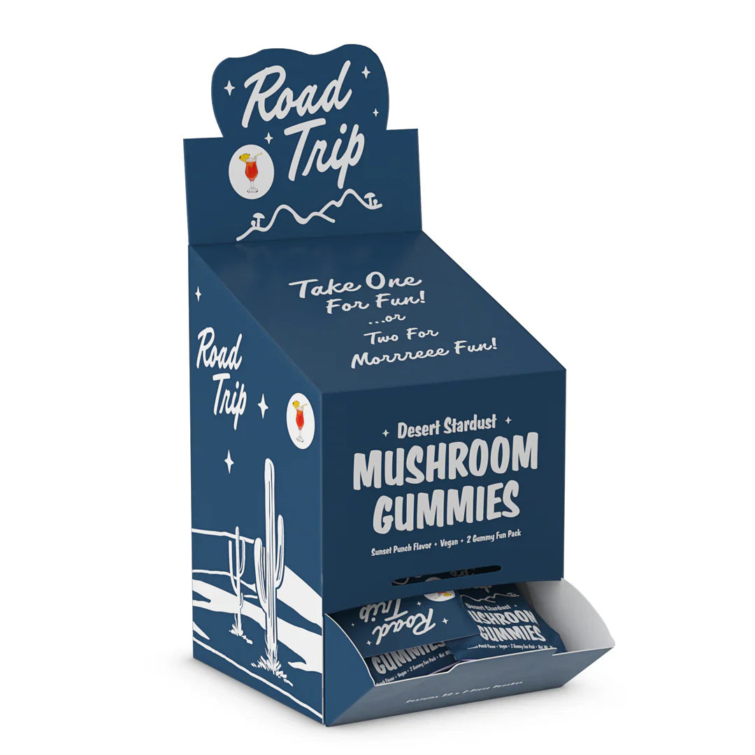 Road Trip Desert Stardust Mushroom Gummies – Sunset Punch