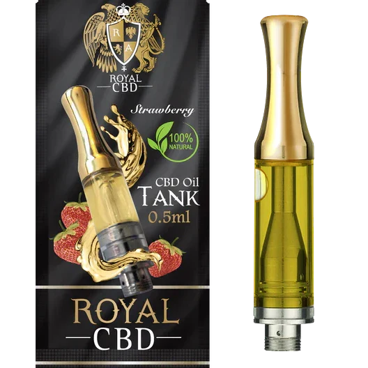 RA Royal CBD | CBD Vape Cartridge 100mg - 0.5mL Best Price