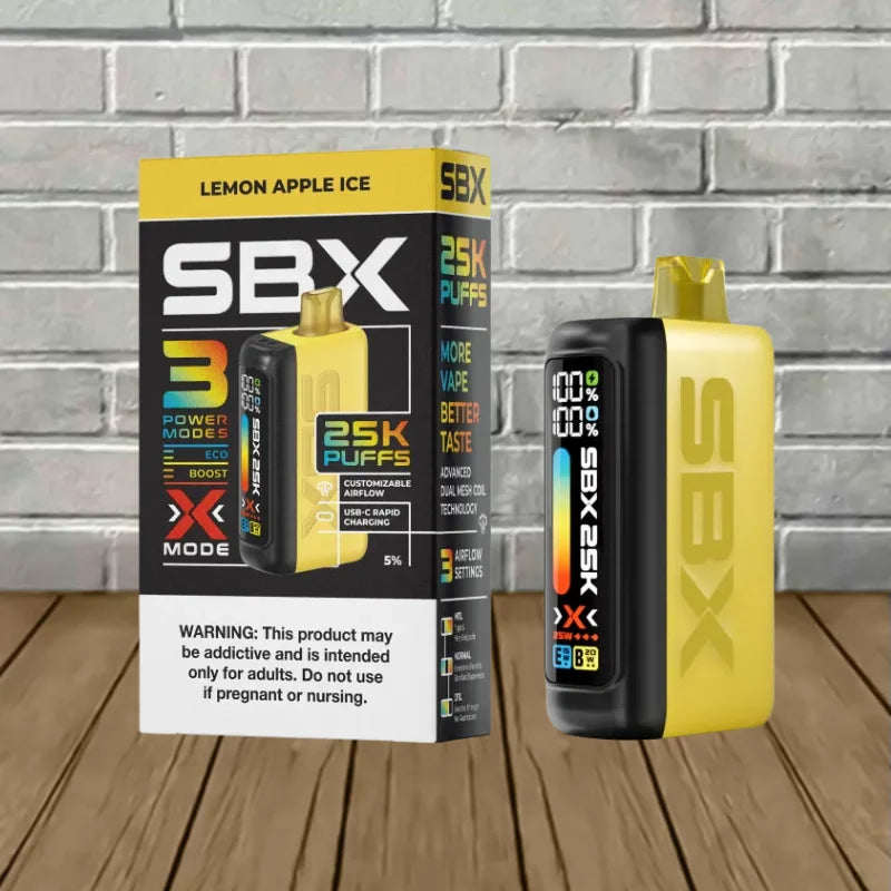 SBX 25k Puff Disposable Vape 20ml