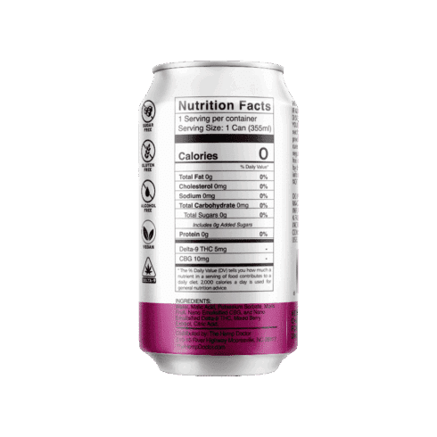 The Hemp Doctor Southern High | 15mg D9|CBG Seltzer