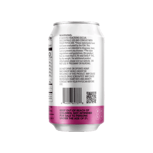 The Hemp Doctor Southern High | 15mg D9|CBG Seltzer