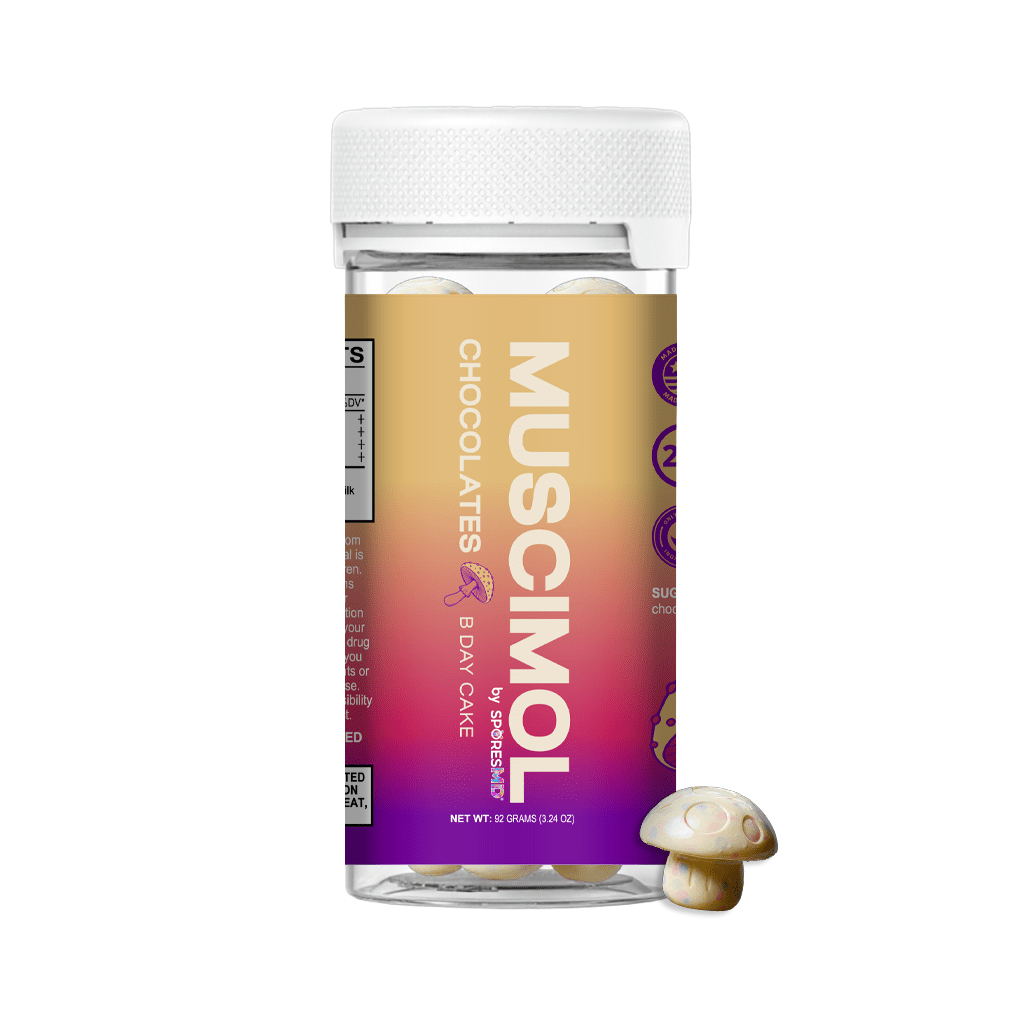 Muscimol Chocolates – 15 Counts