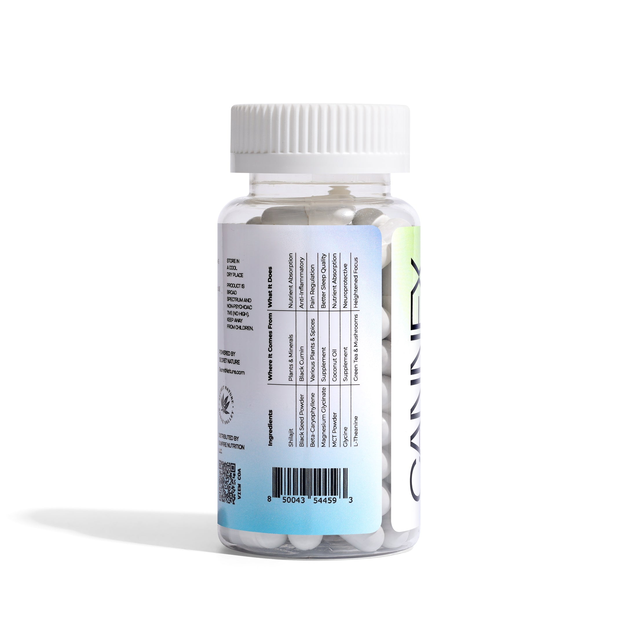 Secret Nature Cannex Capsules - Fast Acting Pain Relief