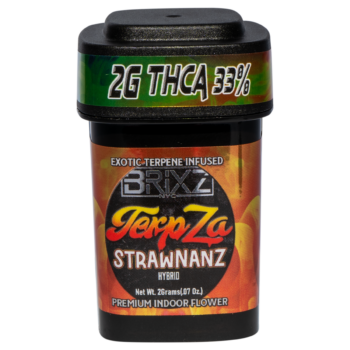 BRIXZ NYC TerpZa 33% THCA Flower – Exotic Flavor Enhanced Indoor Flower 2g Best Price