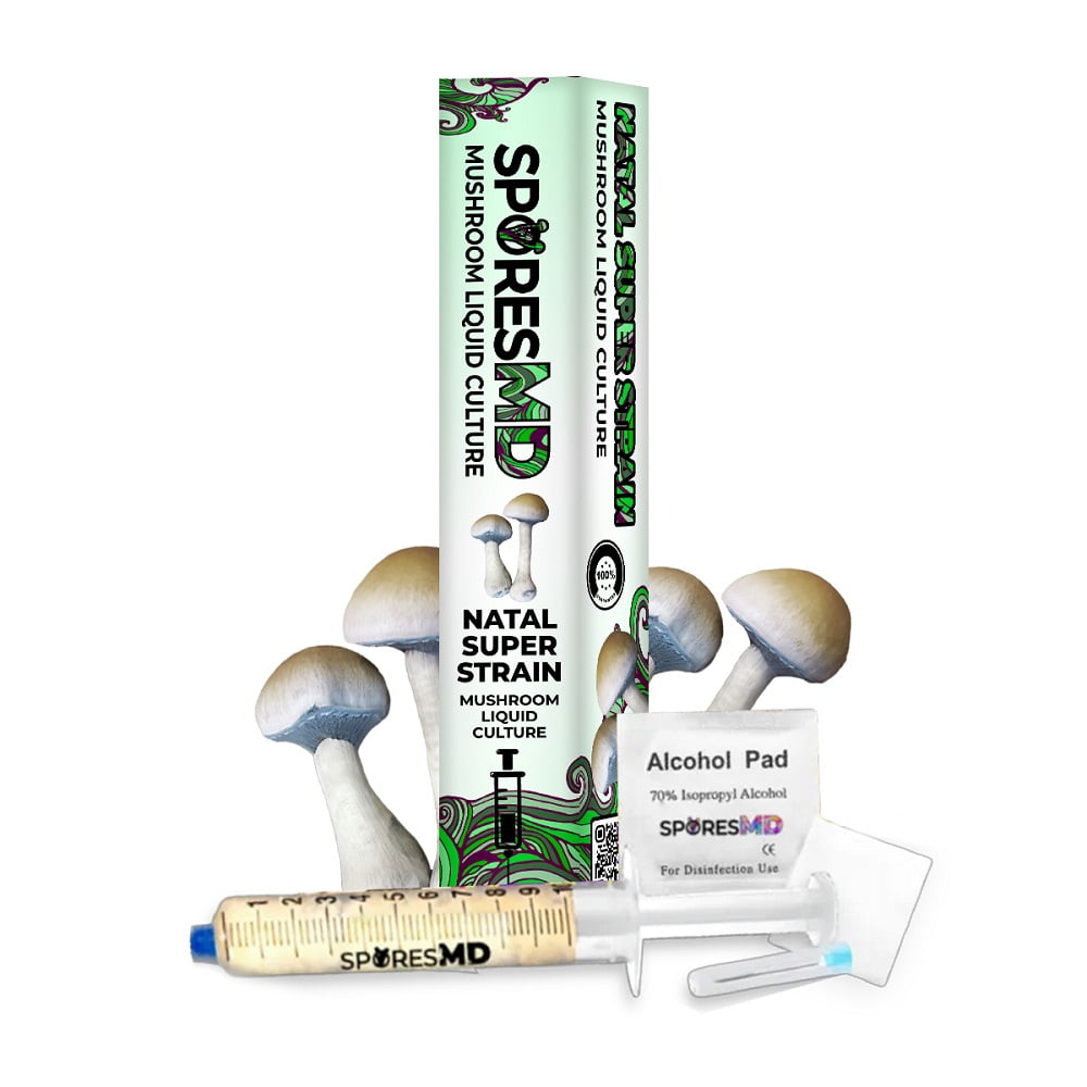 SporesMD Natal Super Mushroom Liquid Culture (10ml)