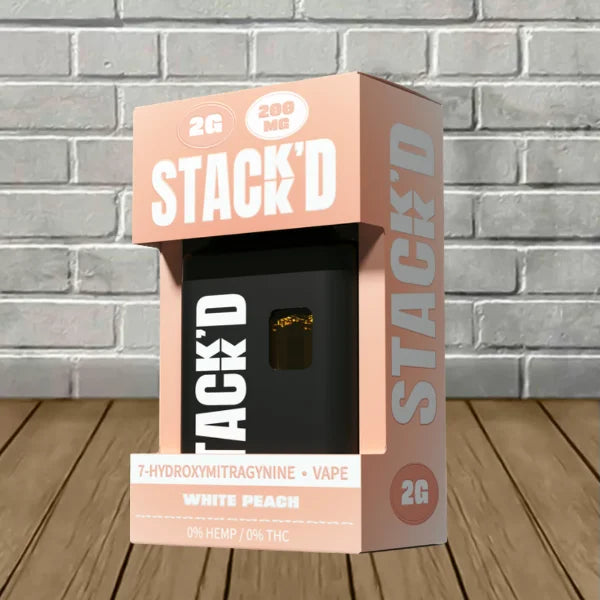 STACK’D Pure 7-Hydroxymitragynine Disposable Vape 2g