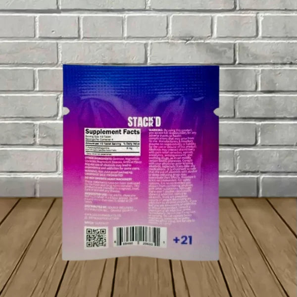 STACK’D Pure 7-Hydroxymitragynine Tablets 2ct