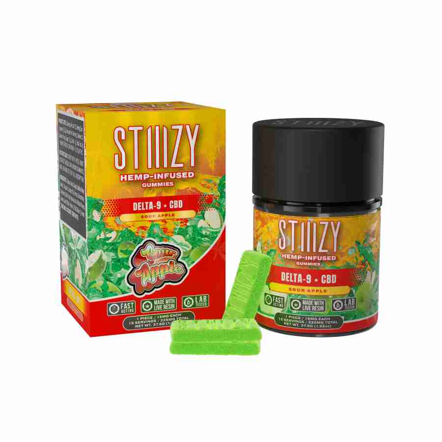 STIIIZY Hemp Delta-9 Gummies 225mg (15pcs) Best Price