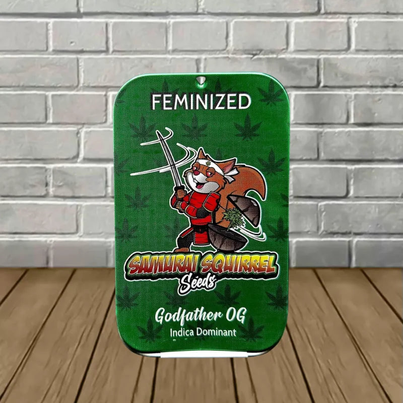 Samurai Squirrel Seeds Feminized Cannabis Seeds 5ct Best Price