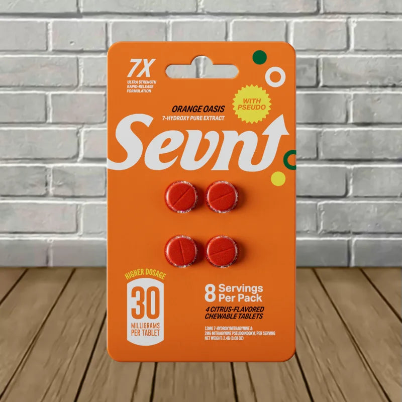 Sevn 7-Hydroxy + Pseudo 4ct Tablets Blister Pack